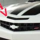 2010 Camaro SS front fascia vent mail slot decal decals