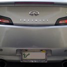 06-07 Infiniti G35 coupe GTR tail light overlays decal decals 3 hole