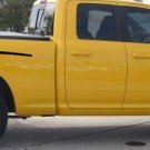 Rear Hockey stripe decal decals fit 09+ Dodge Ram
