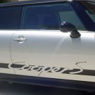 Rocker side body decal decals stripes fit Mini Cooper S