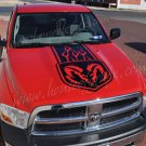 Huge hood graphic decal decals vinyl fits 09+ Dodge Ram