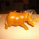 Hand Carved Rhinoceros