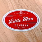 Little Man Ice Cream Denver Colorado Decal Bumper Sticker 5x3" Little Man Ice Cream Denver Colorado Decal Bumper Sticker 5x3"