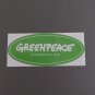 Greenpeace .org 5.5x2.25" Green Oval Decal