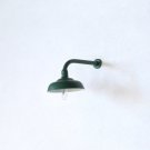 L-Shaped Lamp / Light for O-Scale Model Train Layout Buildings - Green