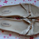 Izod Flip Flop Tan Sandals Mens Size 11 Womens Size 12 Shoes