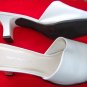 Naturalizer Sz 9.5 White Dressy Sandals Womens Heels Shoes