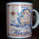 Alaska Collectible Coffee 10 oz. Mug Map