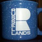 Advertising Russell Lands R 4' Wide Mouth Collectible Coffee Mug