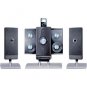4-CD Hi-Fi Audio System With iPod® Docking Station - Black - iLuv