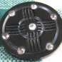 Big Carved Bakelite Rhinestone Button!