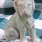 Vintage Green Pottery Dog "JAPAN"