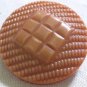 Big Vintage Pink Plastic Celluloid Button.