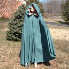 Full Circle Hooded Wool Cloak - Wicca - Civil War - LARP - Pagan - Fantasy