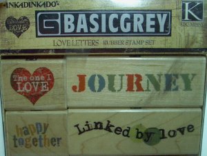 Basic Grey Love Letters