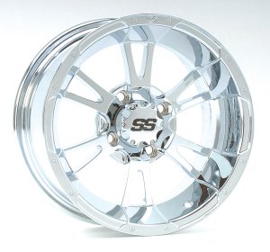 ITP SS112 12 INCH CHROME RIMS SET OF (4)