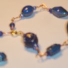 India inspired bracelet - Blue