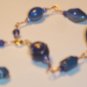India inspired bracelet - Blue