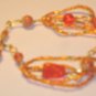 Summer beads bracelet - Orange