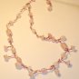 Dangling necklace - Pink