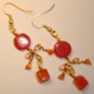 Playful earrings - Orange