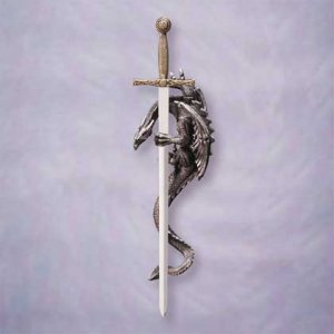 Dragon & Sword Plaque