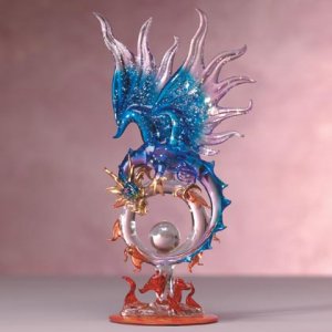 Glass Dragon With Orb