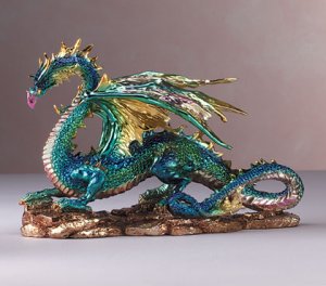 Dragon on Rock