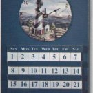 Wooden Wall Clock and Calendar