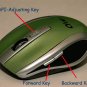 Nano USB Wireless Optical Mouse for Notebook NetBook (Green)