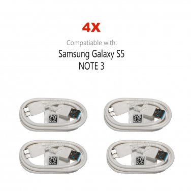 4X NEW USB 3.0 Charging & Data Sync CABLE CORD for Samsung Note 3 Galaxy S5 SV