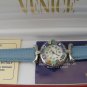 Murano Watch Millefiori Beads and Lt. Blue Band Made in Italy