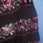 Laundry By Shelli Segal Brown Floral Brown Skirt Size 4