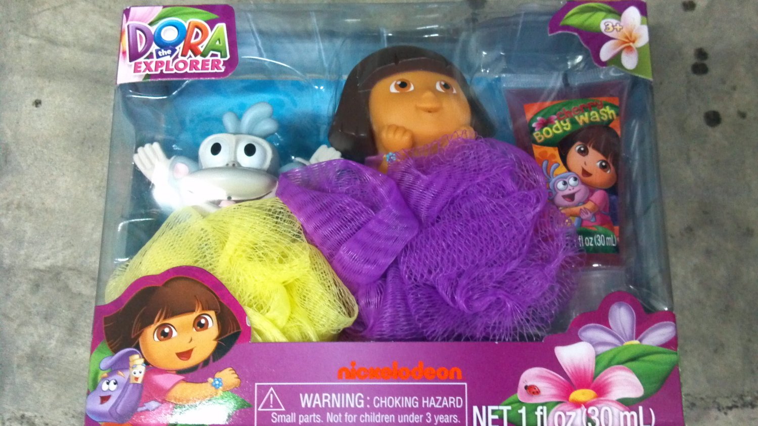 dora bath doll