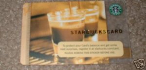 $25 Starbucks gift Card
