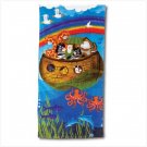 Noah's Ark Design Beach Towel