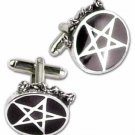 Roseus Pentagram Cufflinks