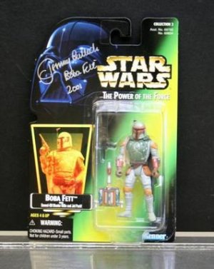 Bobba Fett  Star Wars POF AUTOGRAPHED