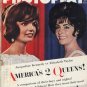 Elizabeth Taylor Jackie Kennedy Photoplay June 1962