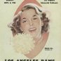 Los Angeles Rams VS San Francisco 49ers program 11/8/53