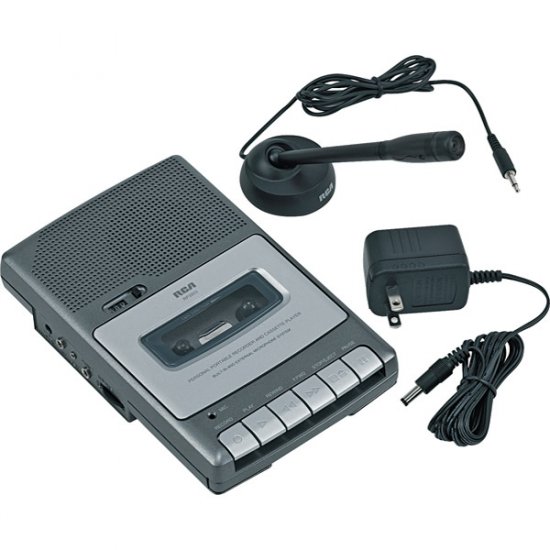 RCA Voice Recorder with 3-Digit Tape Counter RP3503