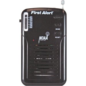 First Alert Handheld FM Weatherband Radio with Alerting WX-07