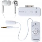 Panasonic White Bluetooth® iPod® Earbuds with Remote Control RP-BT10WHT