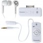 Panasonic White Bluetooth® iPod® Earbuds with Remote Control RP-BT10WHT