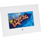 Sunpak 7" Digital Photo Acrylic Frame White SF-070-310001UH
