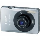 Canon 7.1MP Digital ELPH Camera w/ 3x Optical Zoom Lens and 3.0" LCD Silver/Black POWERSHOT-SD750BLK