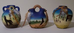 Mini Western Ceramic Vases