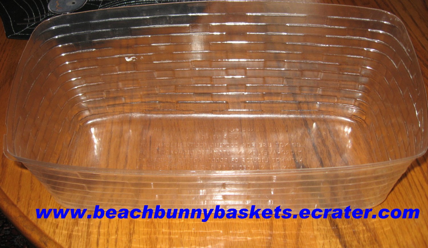NEW Longaberger Vanity Basket PLASTIC PROTECTOR ONLY