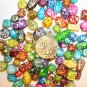 30 Mottled Indian Glass Bead Mixture