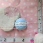 Macaron ring [blue, round]